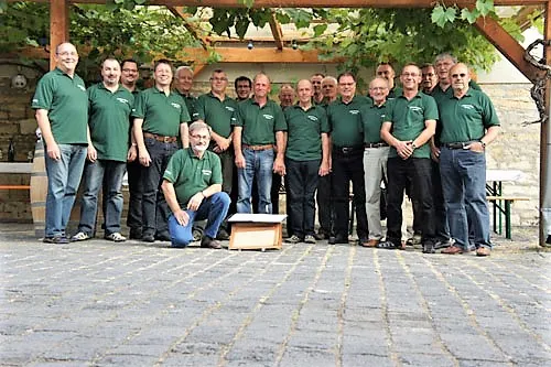 Gruppenbild im Weingut Böhme&amp;Töchter